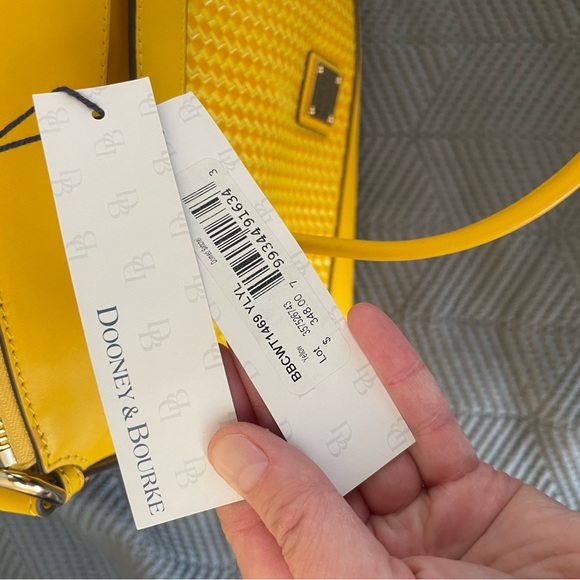 Dooney & Bourke Vibrant Yellow Tote - Picture 6 of 7